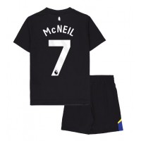 Everton Dwight McNeil #7 Tretí Detský futbalový dres 2025-26 Krátky Rukáv (+ trenírky)